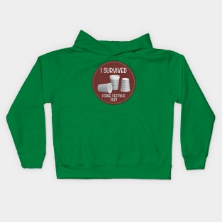 I Survived Forge Festivus 2023 Kids Hoodie